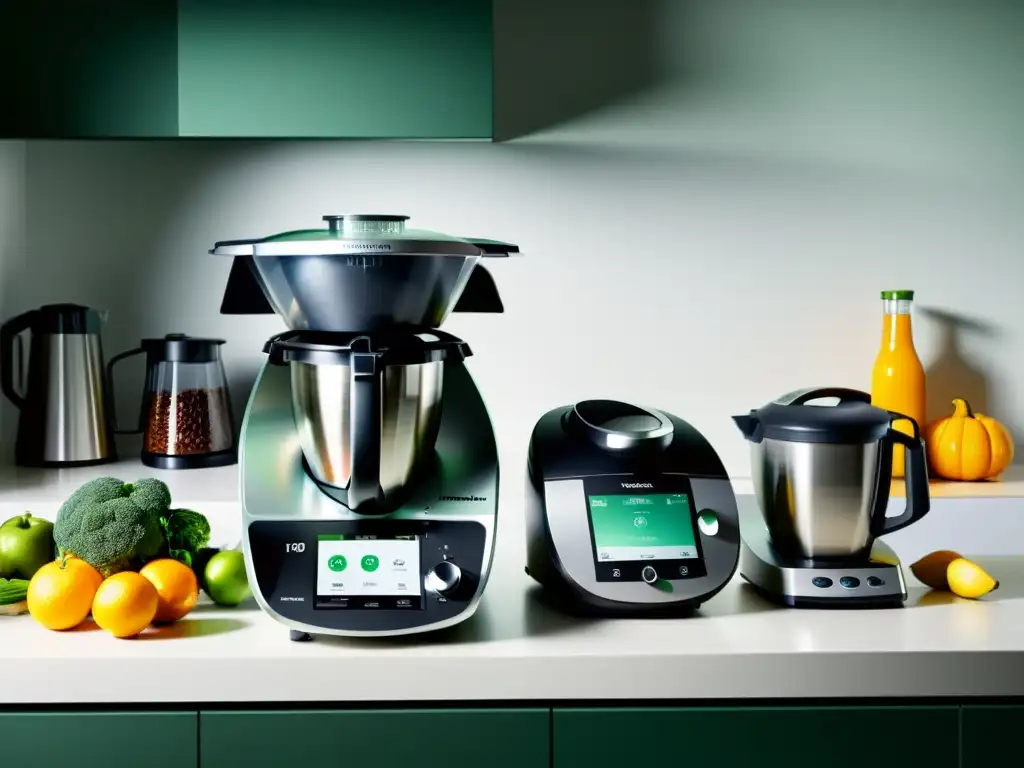 Una cocina moderna y eficiente con Thermomix TM6 y otros electrodomésticos