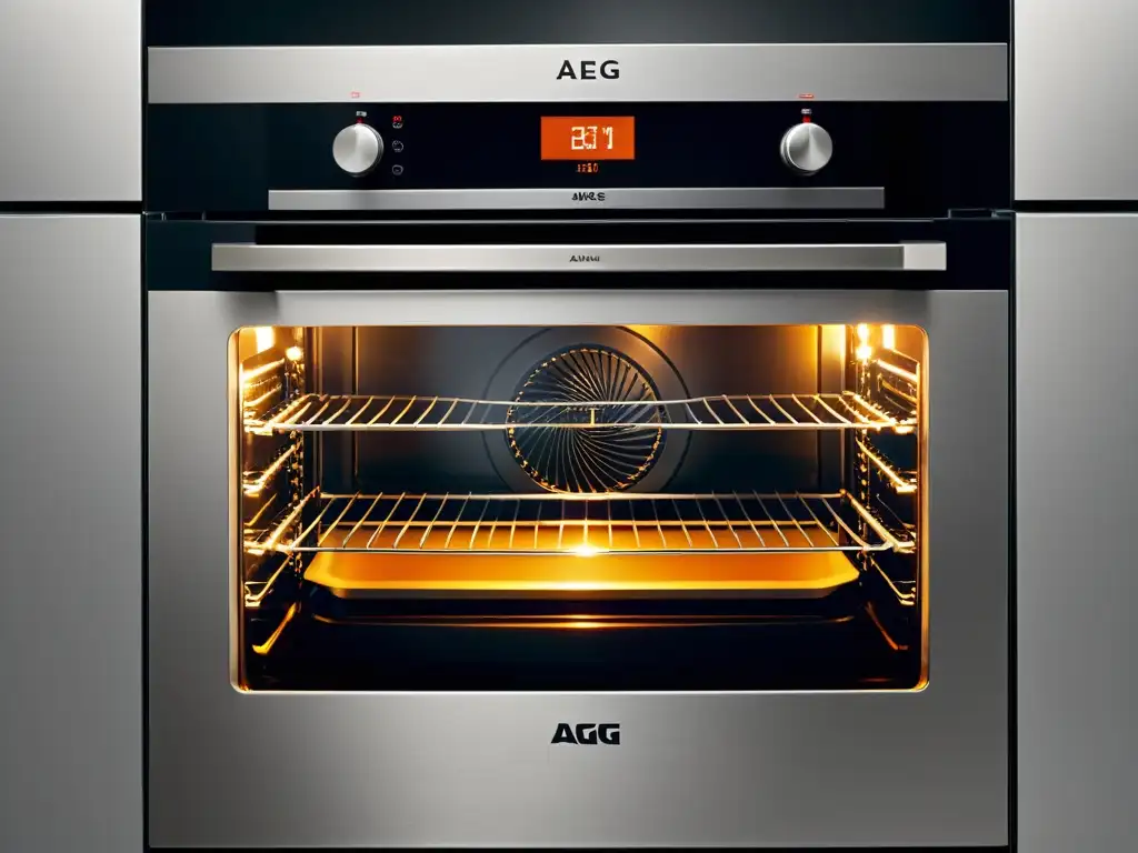 El horno pirolítico AEG en una cocina moderna y elegante