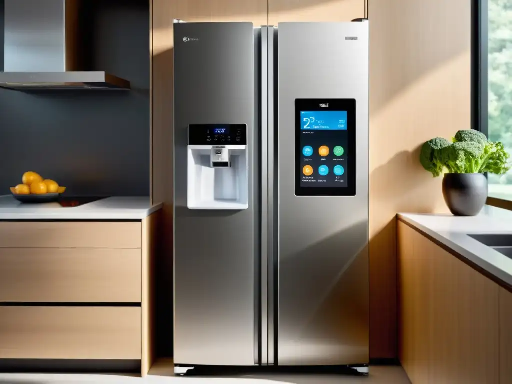 Refrigerador inteligente con tecnología de vanguardia para un análisis coste-beneficio en la cocina moderna