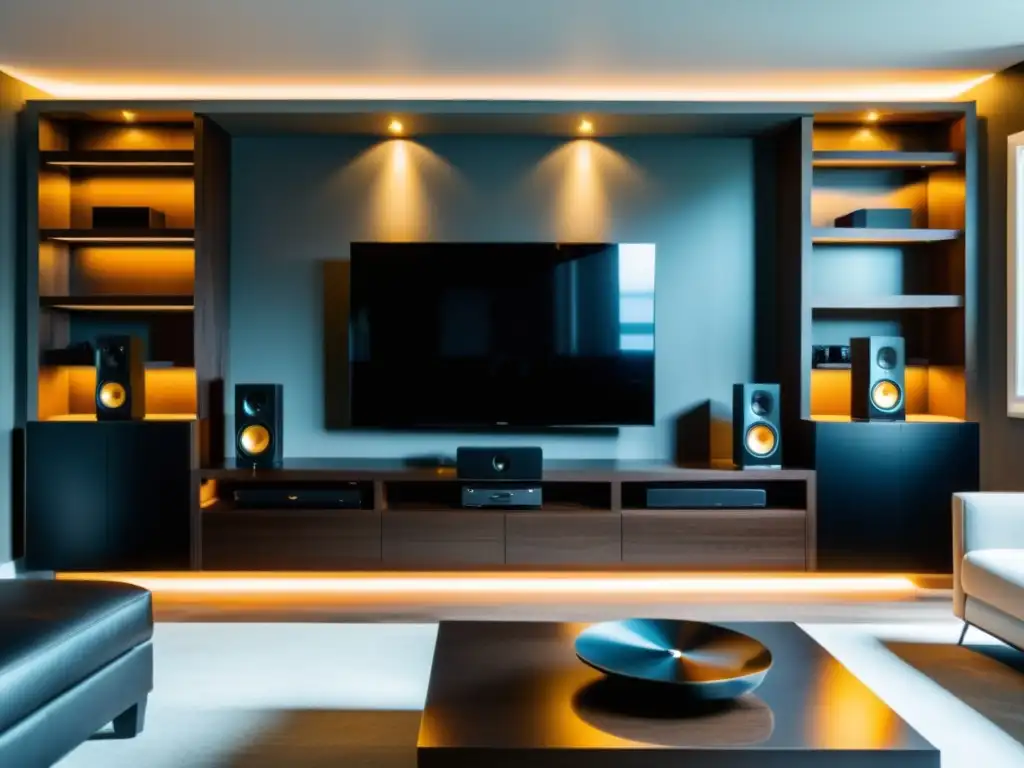 Personaliza sistema de sonido y TV en casa con estilo moderno y minimalista