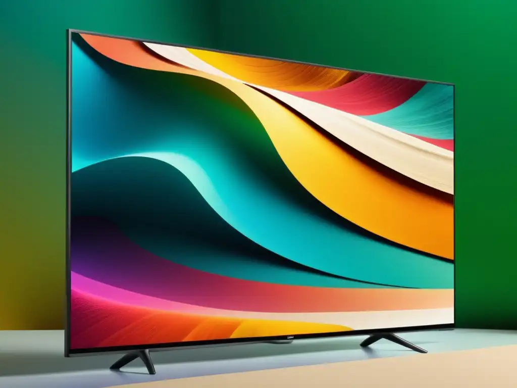 TV Smart 8K: Naturaleza en alta definición Televisor Smart TV 8K con imagen vívida de documental de naturaleza