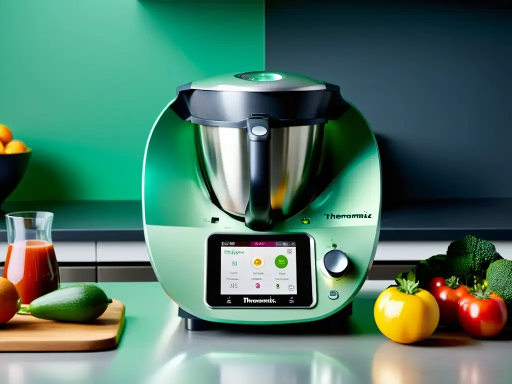 El Thermomix TM6 en acción, con diseño moderno y pantalla digital